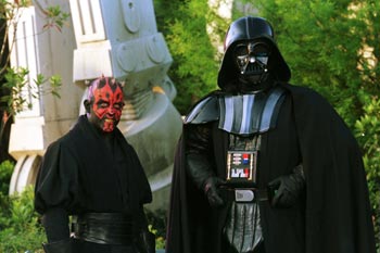 Darth Vader and Darth Maul